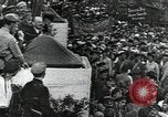 Image of Bolshevik leader Vladimir Lenin in Red Square Moscow Russia Soviet Union, 1917, second 36 stock footage video 65675056593