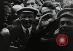 Image of Bolshevik leader Vladimir Lenin celebrated at Red Square Moscow Russia Soviet Union, 1917, second 8 stock footage video 65675056594