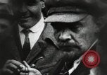 Image of Bolshevik leader Vladimir Lenin celebrated at Red Square Moscow Russia Soviet Union, 1917, second 10 stock footage video 65675056594