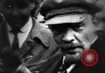Image of Bolshevik leader Vladimir Lenin celebrated at Red Square Moscow Russia Soviet Union, 1917, second 12 stock footage video 65675056594