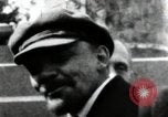 Image of Bolshevik leader Vladimir Lenin celebrated at Red Square Moscow Russia Soviet Union, 1917, second 16 stock footage video 65675056594