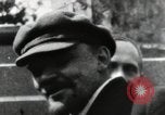 Image of Bolshevik leader Vladimir Lenin celebrated at Red Square Moscow Russia Soviet Union, 1917, second 17 stock footage video 65675056594