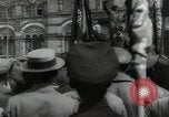 Image of Bolshevik leader Vladimir Lenin celebrated at Red Square Moscow Russia Soviet Union, 1917, second 32 stock footage video 65675056594