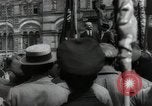 Image of Bolshevik leader Vladimir Lenin celebrated at Red Square Moscow Russia Soviet Union, 1917, second 33 stock footage video 65675056594