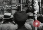 Image of Bolshevik leader Vladimir Lenin celebrated at Red Square Moscow Russia Soviet Union, 1917, second 34 stock footage video 65675056594