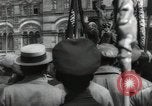 Image of Bolshevik leader Vladimir Lenin celebrated at Red Square Moscow Russia Soviet Union, 1917, second 36 stock footage video 65675056594