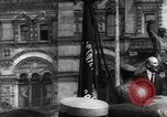 Image of Bolshevik leader Vladimir Lenin celebrated at Red Square Moscow Russia Soviet Union, 1917, second 52 stock footage video 65675056594