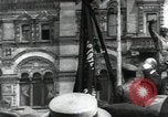 Image of Bolshevik leader Vladimir Lenin celebrated at Red Square Moscow Russia Soviet Union, 1917, second 53 stock footage video 65675056594