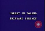 Immagine di Crisi in Polonia Polonia, 1980, secondo 16 filmato di repertorio 65675056602