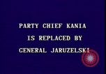 Standbild Erklärung des Kriegsrechts in Polen 1981 Polen, 1981, aus Sekunde 5 historischem Filmmaterial Videoclip 65675056617