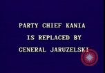 Standbild Erklärung des Kriegsrechts in Polen 1981 Polen, 1981, aus Sekunde 7 historischem Filmmaterial Videoclip 65675056617