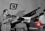 Image of David Fyodorovich Oistrakh  playing violin Moscow Russia Soviet Union, 1946, second 20 stock footage video 65675056632