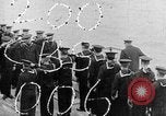 Image of King George and party on USS New York BB-34 Atlantic Ocean, 1918, second 1 stock footage video 65675056635