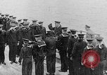 Image of King George and party on USS New York BB-34 Atlantic Ocean, 1918, second 3 stock footage video 65675056635