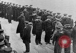 Image of King George and party on USS New York BB-34 Atlantic Ocean, 1918, second 6 stock footage video 65675056635