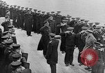 Image of King George and party on USS New York BB-34 Atlantic Ocean, 1918, second 8 stock footage video 65675056635