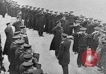 Image of King George and party on USS New York BB-34 Atlantic Ocean, 1918, second 10 stock footage video 65675056635