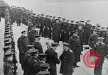Image of King George and party on USS New York BB-34 Atlantic Ocean, 1918, second 16 stock footage video 65675056635