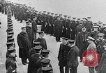 Image of King George and party on USS New York BB-34 Atlantic Ocean, 1918, second 20 stock footage video 65675056635