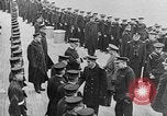 Image of King George and party on USS New York BB-34 Atlantic Ocean, 1918, second 21 stock footage video 65675056635