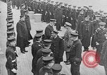 Image of King George and party on USS New York BB-34 Atlantic Ocean, 1918, second 22 stock footage video 65675056635