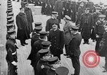 Image of King George and party on USS New York BB-34 Atlantic Ocean, 1918, second 24 stock footage video 65675056635