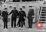 Image of King George and party on USS New York BB-34 Atlantic Ocean, 1918, second 29 stock footage video 65675056635