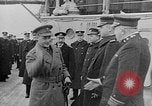 Image of King George and party on USS New York BB-34 Atlantic Ocean, 1918, second 51 stock footage video 65675056635