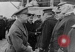 Image of King George and party on USS New York BB-34 Atlantic Ocean, 1918, second 55 stock footage video 65675056635