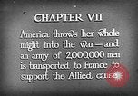Image of American soldiers enter World War 1 Europe, 1917, second 3 stock footage video 65675056636