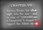 Image of American soldiers enter World War 1 Europe, 1917, second 4 stock footage video 65675056636