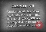 Image of American soldiers enter World War 1 Europe, 1917, second 6 stock footage video 65675056636