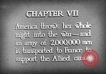 Image of American soldiers enter World War 1 Europe, 1917, second 10 stock footage video 65675056636