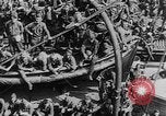 Image of American soldiers enter World War 1 Europe, 1917, second 51 stock footage video 65675056636