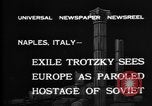 Immagine di Leader sovietico Leon Trotsky Napoli Italia, 1937, secondo 3 filmato di repertorio 65675056639