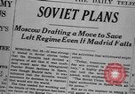Standbild spanischen Bürgerkrieg Washington DC USA, 1936, aus Sekunde 40 historischem Filmmaterial Videoclip 65675056654