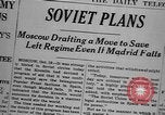 Standbild spanischen Bürgerkrieg Washington DC USA, 1936, aus Sekunde 43 historischem Filmmaterial Videoclip 65675056654