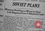 Standbild spanischen Bürgerkrieg Washington DC USA, 1936, aus Sekunde 44 historischem Filmmaterial Videoclip 65675056654