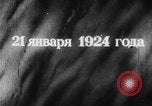 Image of Vladimir Lenin's death Gorki Russia, 1924, second 7 stock footage video 65675056665
