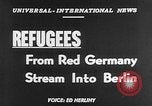 Image of refugee camp Berlin West Germany, 1953, second 17 stock footage video 65675056668