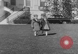 Image of President Eisenhower's grandchildren Washington DC USA, 1953, second 6 stock footage video 65675056670
