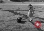 Image of President Eisenhower's grandchildren Washington DC USA, 1953, second 28 stock footage video 65675056670
