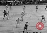 Image of National Invitational basketball championship match New York City USA, 1953, second 14 stock footage video 65675056671