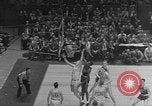 Image of National Invitational basketball championship match New York City USA, 1953, second 26 stock footage video 65675056671