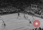 Image of National Invitational basketball championship match New York City USA, 1953, second 42 stock footage video 65675056671