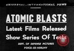 Standbild geheime atomare Forschung Nevada United States USA, 1953, aus Sekunde 1 historischem Filmmaterial Videoclip 65675056673