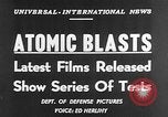 Standbild geheime atomare Forschung Nevada United States USA, 1953, aus Sekunde 3 historischem Filmmaterial Videoclip 65675056673