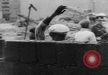 Image of Berlin Wall construction Berlin Germany, 1961, second 8 stock footage video 65675056719