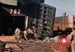 Image of Marine soldiers Iwo Jima, 1945, second 9 stock footage video 65675056720