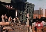 Image of Marine soldiers Iwo Jima, 1945, second 15 stock footage video 65675056720
